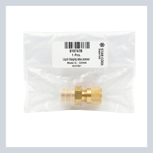 STAR COOL LIQUID CHARGING VALVE RECEIVER 819747B