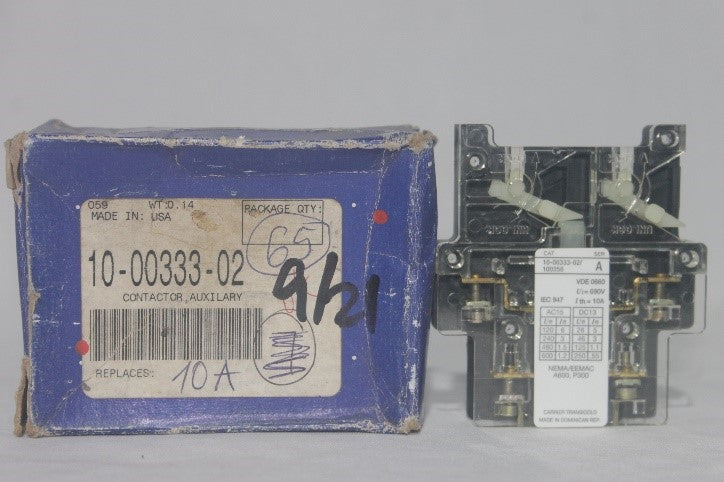 CARRIER CONTACTOR, AUXILARY 10-00333-02